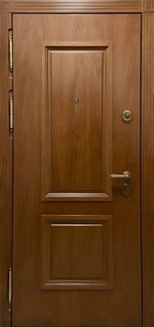 Однопольная дверь МДФ с багетом
